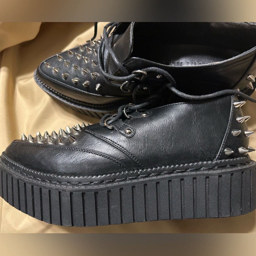 Dolls Kill studded creepers